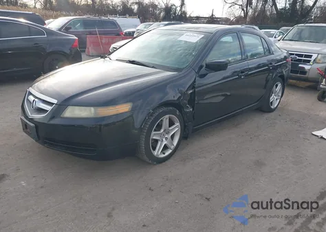 2004 Acura Tl Base W/Nav System (A5) from USA, damaged, VIN 19UUA66224A028636